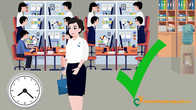 Hình ảnh luôn làm việc đúng giờ