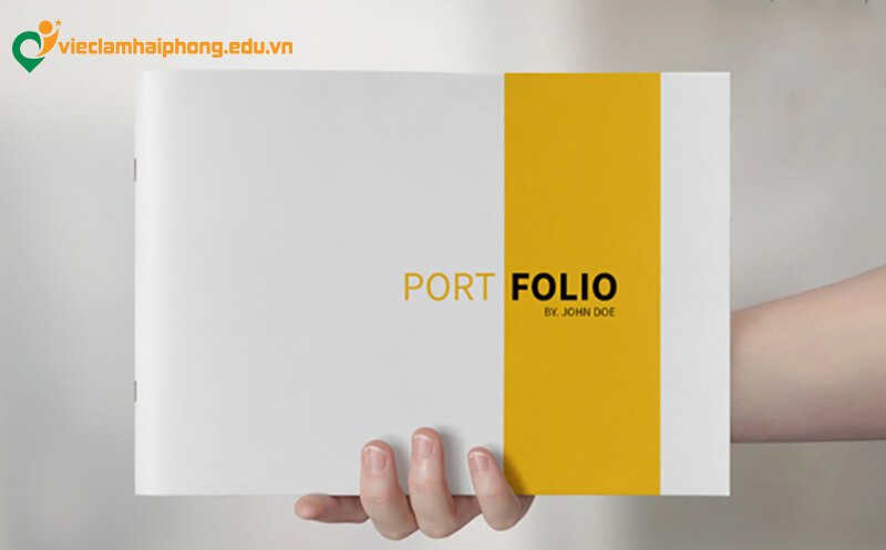 portfolio dạng giấy